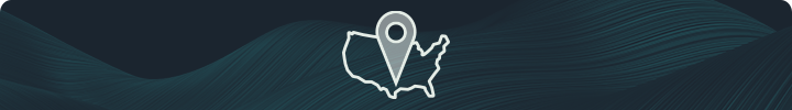 United States icon over funding background