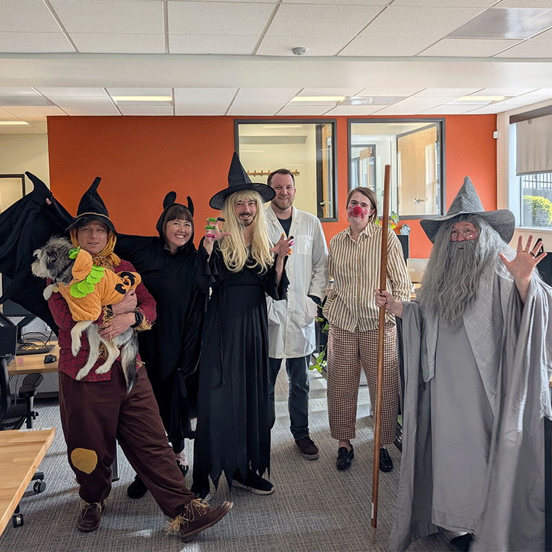 Halloween in the Portland office