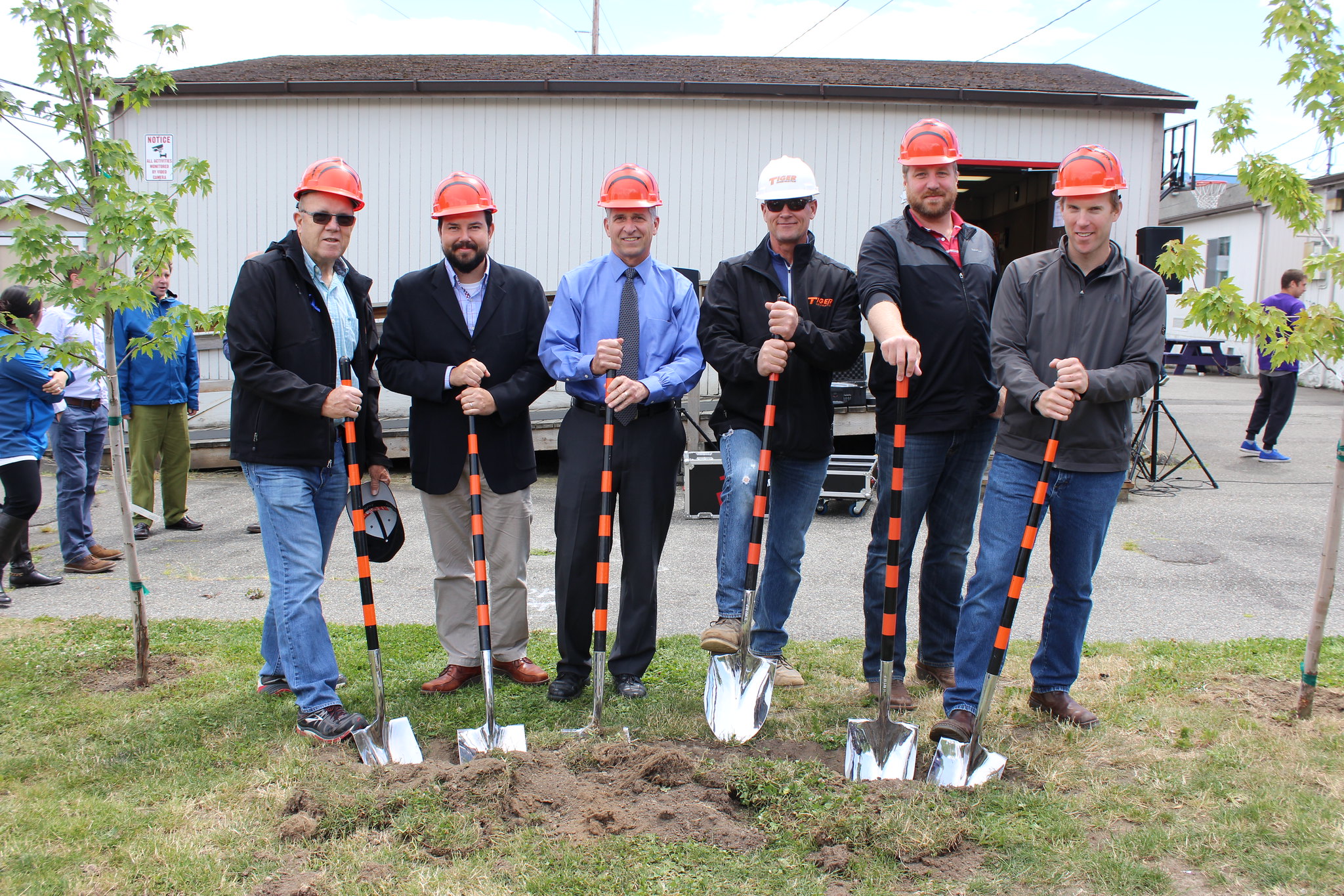 Groundbreaking ceremony for the new Options High School