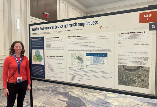 Jessica Glenn at Battelle Sediments Conference